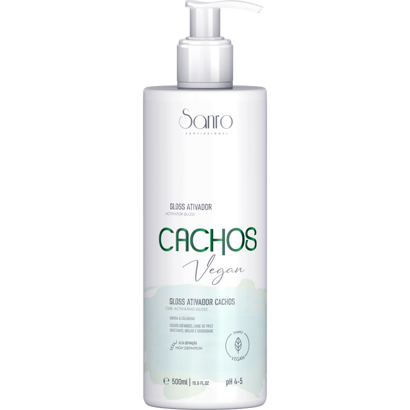 GLOSS ATIVADOR DE CACHOS VEGAN 500ML